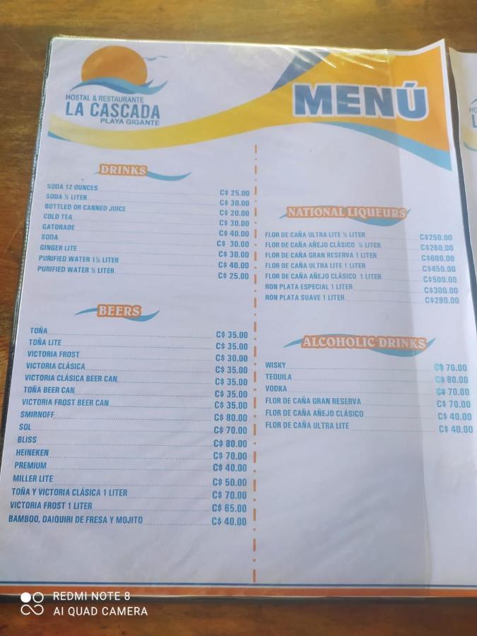 La Cascada Hostel & Restaurant 里瓦斯 外观 照片